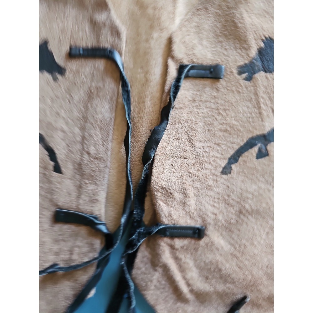 Thistle Hills Handmade Montana Leather Vest Hand Painted Horse Western USA Men S - Picture 8 of 16